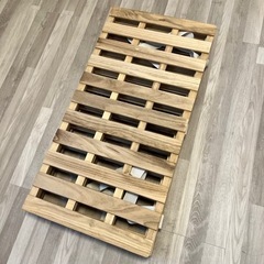 折りたたみ式すのこベッド　の画像