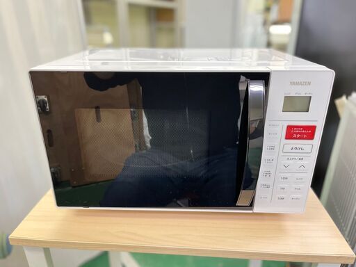 【山善】YRC-161V 2019年 オーブンレンジ YAMAZEN 50Hz 60Hz ヤマゼン 動作OK レンジ