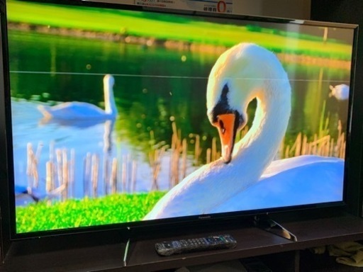 【液晶難あり、リモコン蓋爪折れ】49インチ液晶4Kテレビ Panasonic TH-49EX750 WIFI パナソニック VIERA