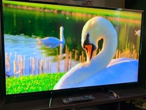 【液晶難あり、リモコン蓋爪折れ】49インチ液晶4Kテレビ Panasonic TH-49EX750 WIFI パナソニック VIERA 2018年製