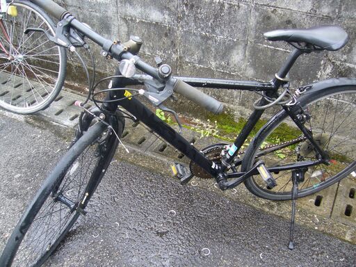 商談中クロスバイクブリジストングリーンレーベルGL２７インチ高知市内配達無料