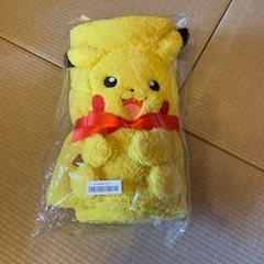ピカチュウひざ掛け