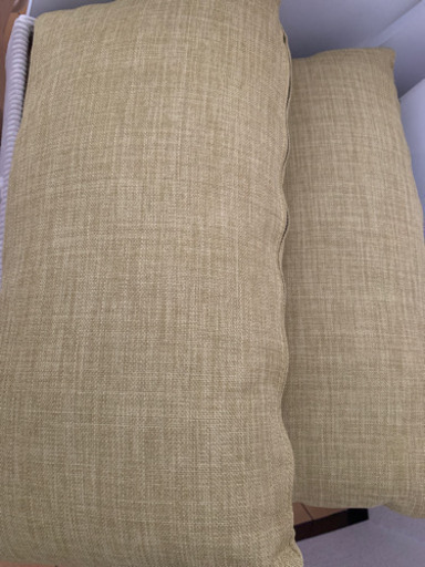 ソファーベッド　3way 美品　クッション2つつき