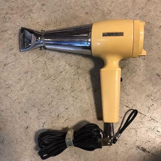 ✨期間限定・特別価格✨SANYO／サンヨー ヴィンテージ調ヘアドライヤー 中古家電