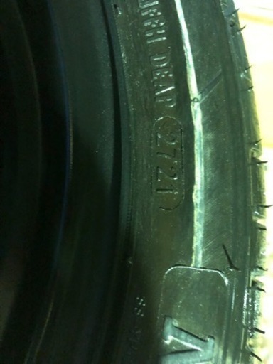 15インチ鉄ホイール　165/50/15 4.5j バリ溝　pcd100