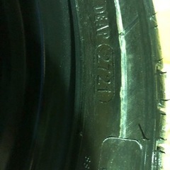 15インチ鉄ホイール　165/50/15 4.5j バリ溝　pcd100の画像