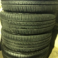 15インチ鉄ホイール　165/50/15 4.5j バリ溝　pcd100の画像