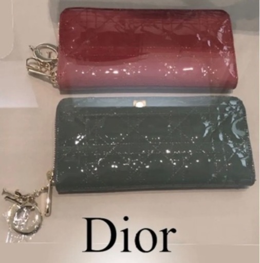 Dior★Lady Diorウォレット★ラウンドジップ長財布★