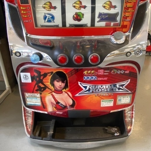 受け渡し予定あり パチスロ KPE ランブルローズ コイン不要機