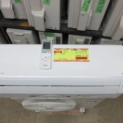 K03255　パナソニック　中古エアコン　主に6畳用　冷2.2kw／暖2.2kw