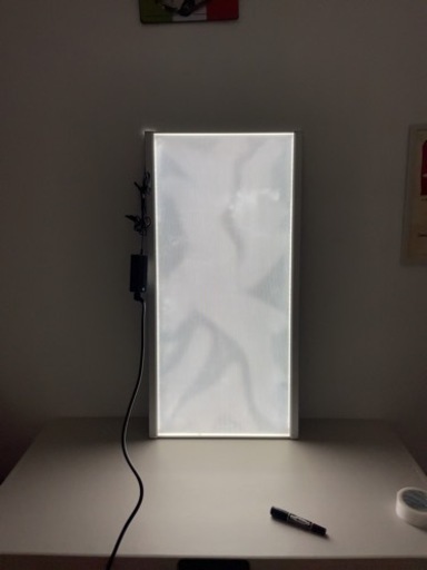 店舗用品　４枚！LEDバックライト発光看板　(バラ売り可能です)