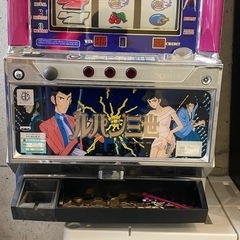 取引中 パチスロ実機 平和 ルパン三世 4号機 設定キー ドアキー付き