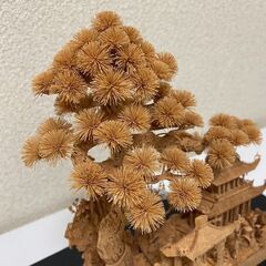 ガラスケース入り　置物の画像