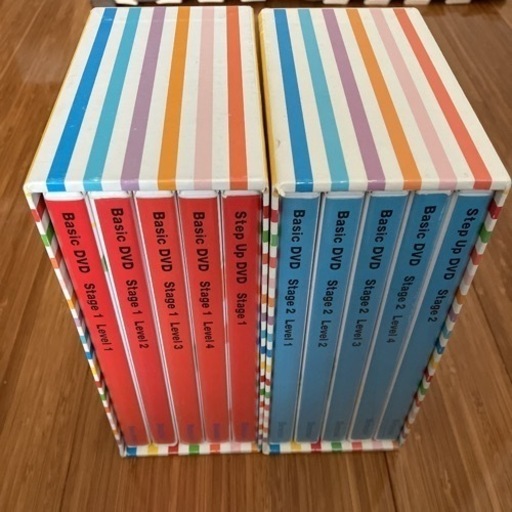 ベネッセ　wide kids stage1 & 2 DVD  CD セット