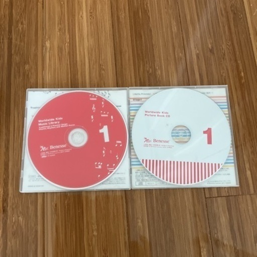 ベネッセ　wide kids stage1 & 2 DVD  CD セット