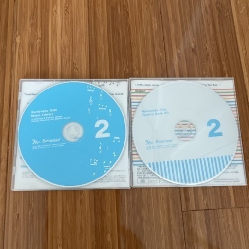 ベネッセ　wide kids stage1 & 2 DVD  CD セット