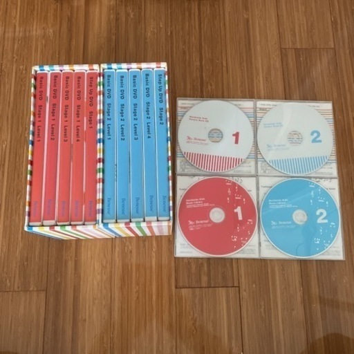 ベネッセ　wide kids stage1 & 2 DVD  CD セット