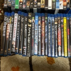 DVD ブルーレイ　洋画セット　88本！　ブルーレイプレイヤーもつけられます。の画像