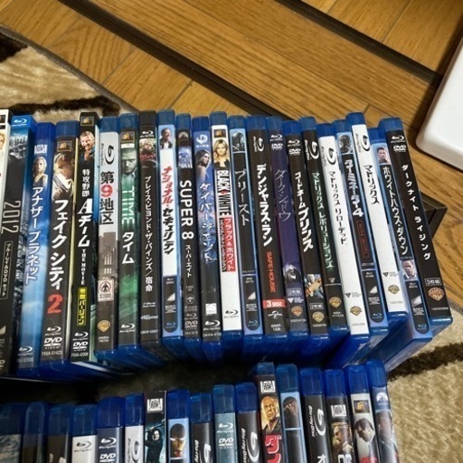 DVD ブルーレイ　洋画セット　88本！　ブルーレイプレイヤーもつけられます。