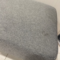 グレー オットマン お譲りします！の画像