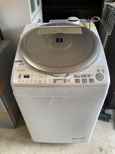 【中古品】SHARP 9.0kg 洗濯乾燥機