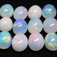 【卸売販売】天然オパール 2.5ct以上 12×10mm ルース...