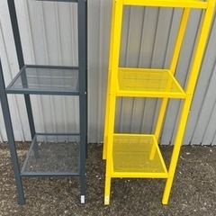 【未使用保管品】IKEA イケア LERBERG レールベリ シェルフユニット 高さ148cmの画像