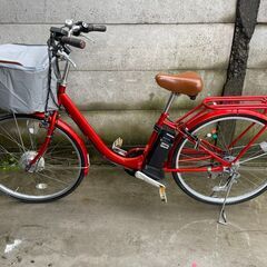 電動自転車　カバー付き　充電器付き　お譲りします。