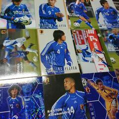 サッカー日本代表カード15枚の画像