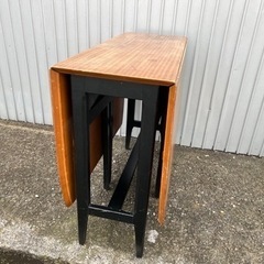 【アンティークショップにて22万円で購入】バタフライテーブル ヴィンテージ アンティークの画像