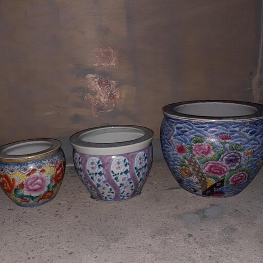 陶器(金魚鉢)