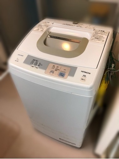 洗濯機　5kg（18日　土曜日まで）