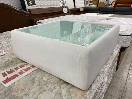 【愛品館 江戸川店】FLYMe ガラスローテーブル ID：158-011867-007