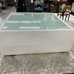 【愛品館 江戸川店】FLYMe ガラスローテーブル ID：158-011867-007の画像