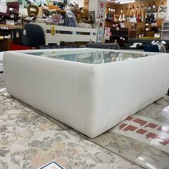 【愛品館 江戸川店】FLYMe ガラスローテーブル ID：158-011867-007の画像