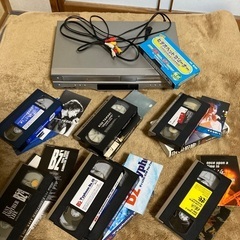 東芝DVD一体型ビデオデッキ　ライブビデオテープの画像