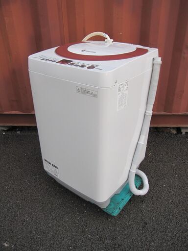 中古品 SHARP　シャープ洗濯機 ES-KS70N　2014年製　7.0Kg