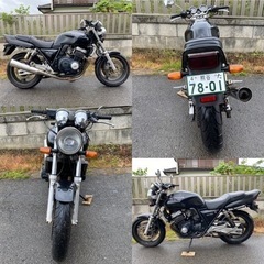 ☆車検ほぼ2年付！CB400SF.スーパーフォア☆シート・プラグ・グリップなど新品交換^_^色々整備で快調！400ccネイキッドバイク☆の画像