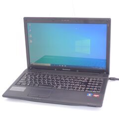 中古美品 15インチ ノートパソコン Lenovo G565 AMD 4GB 500G DVDマルチ 無線 Wi-Fi有 webカメラ Windows10 Office 即使用可