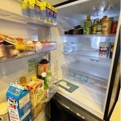 三菱電機　2015年製　冷蔵庫 MR-C34YL-B左開き　335リットルの画像