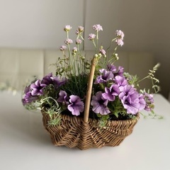 5/28(土)お洒落なバスケットを使った花の寄せ植え教室の画像