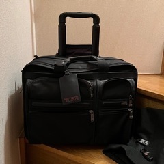 【美品】TUMI トゥミ ビジネスバッグ　二輪キャリー　ビジネス...