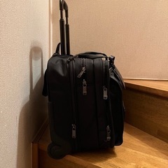 【美品】TUMI トゥミ ビジネスバッグ　二輪キャリー　ビジネスブリーフの画像