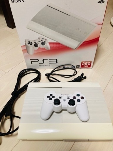 【配送料無料】【中古品】PS3 250GB 本体＋付属品 説明書付き