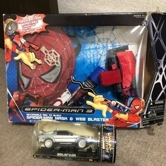 スパイダーマンとデロリアン1000円→300円最終値下げです