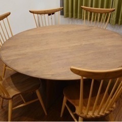 柏木工　ダイニングテーブルの画像