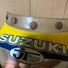 ＪＴracing 希少なスズキロゴのバイザーの画像