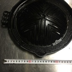 鋳物　ジンギスカン鍋　28cmの画像