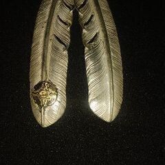 ・Arizonaシルバーネックレス・K18入りの画像