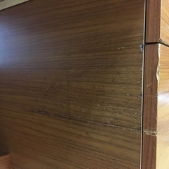 ★お取引者さま決定★机高さ変更可能！学習机 照明2個付の画像